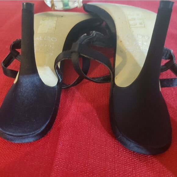 ALDO Satin Jeweled Evening Sandal - Picture 6 of 12